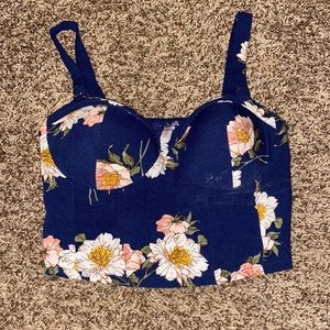 flower crop top